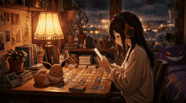 Pokétrage - lofi Pokemon card trading